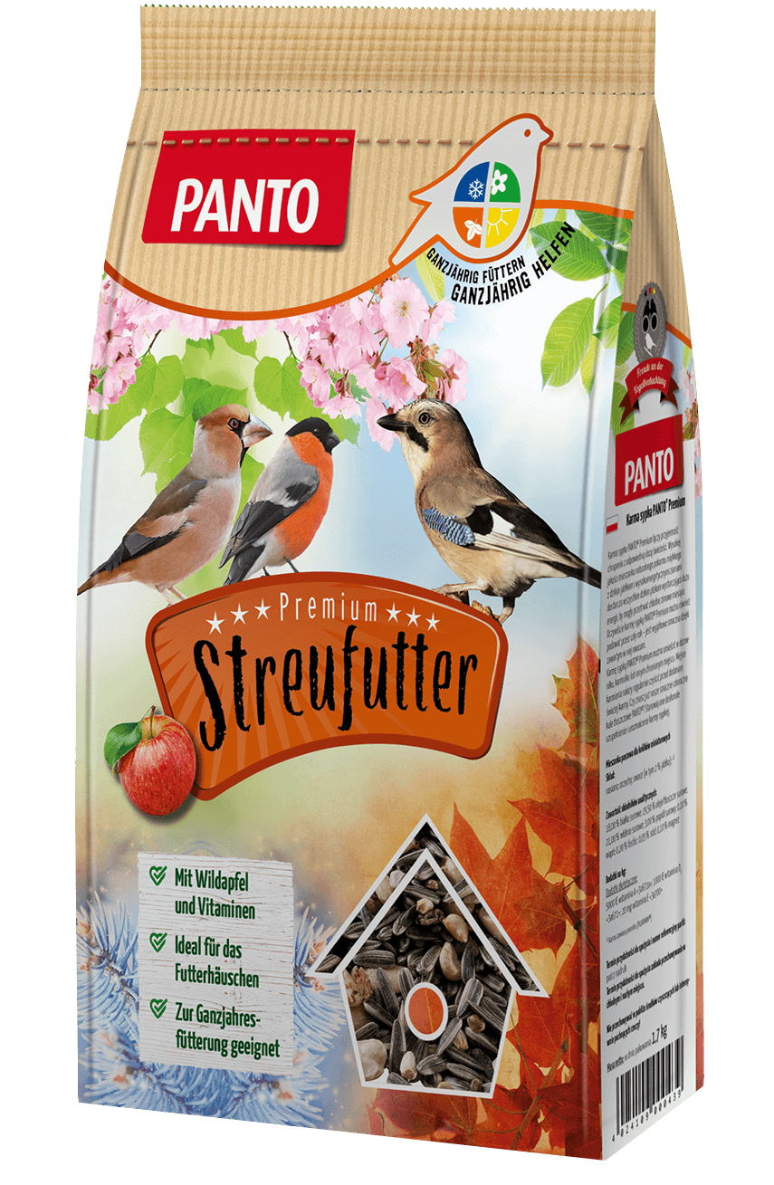 PANTO® Premium Streufutter mit Wildapfel